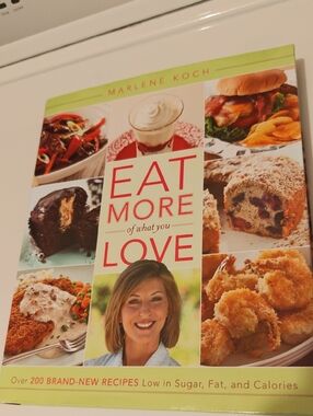 Eat More of What You Love Cookbook - Green Cover